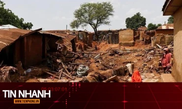 TIN NHANH: Trên 700 người mất tích trong thảm họa lũ quét tại Nigeria