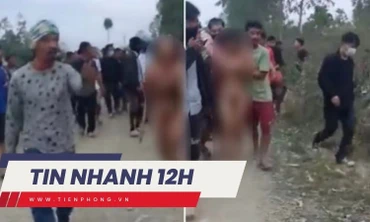 TIN NHANH: Hơn 30 đối tượng bị thẩm vấn liên quan vụ áp giải 2 phụ nữ khoả thân ra cánh đồng ở Ấn Độ