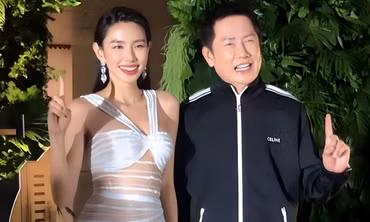 Hoa hậu Thùy Tiên gặp mặt ông Nawat sau tin xảy ra bất hòa