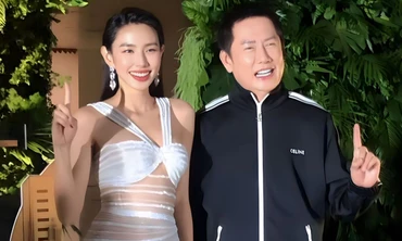 Hoa hậu Thùy Tiên gặp mặt ông Nawat sau tin xảy ra bất hòa