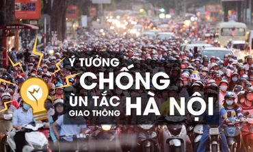 Ý tưởng chống ùn tắc giao thông Hà Nội có xứng đáng nhận 100.000 USD?