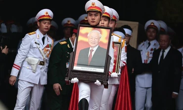 Lễ di quan linh cữu Tổng Bí thư Nguyễn Phú Trọng