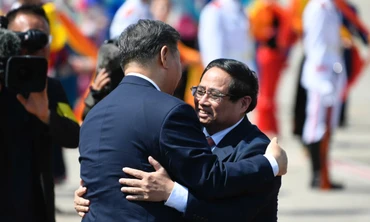 Thủ tướng Phạm Minh Chính tiễn Tổng Bí thư, Chủ tịch nước Trung Quốc Tập Cận Bình tại sân bay