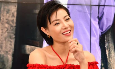 Thanh Hương: 'Từng nghĩ khó đóng cảnh yêu đương với Hoàng Hải'