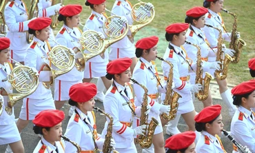 Tổng duyệt Lễ diễu binh kỷ niệm 70 năm Chiến thắng Điện Biên Phủ