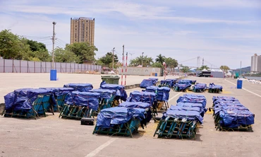 Ngắm nhìn trận địa pháo hoa quốc tế Đà Nẵng 2023 của hai đội từng 'xưng vương' Australia, Italy