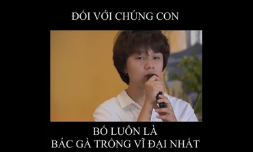 Ánh Dương và Bảo cover "papa"
