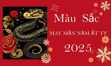 Màu sắc mang lại may mắn trong năm Ất Tỵ 2025