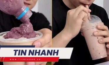TIN NHANH: Chuyên gia lên tiếng về vụ pha mắm tôm vào trà sữa
