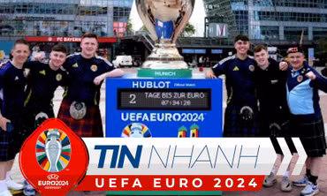 TIN NHANH EURO 2024: ‘Kiếp nạn’ của CĐV Scotland