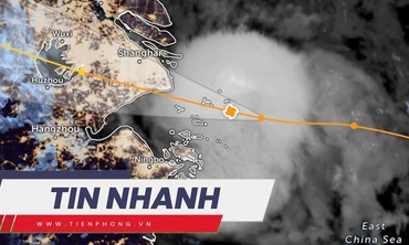 TIN NHANH: Bão Bebinca mạnh nhất 75 năm đổ bộ Thượng Hải