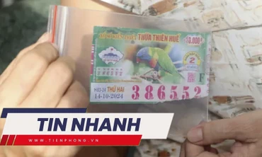 TIN NHANH: Vé số trúng 2 tỉ đồng không được nhận: Công ty xổ số đã chuyển trụ sở