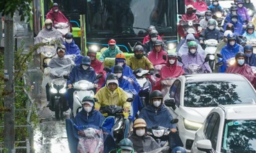 Miền Bắc quay lại tình trạng nồm ẩm, hôm nào Hà Nội mưa nhiều?