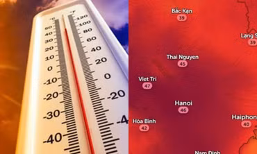 Hà Nội nóng đỉnh điểm trong ngày 8/5, dự báo chạm ngưỡng 46 độ C