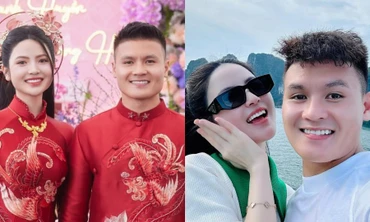 Thời trang của vợ chồng Chu Thanh Huyền - Quang Hải: Rất thích đồ đôi!