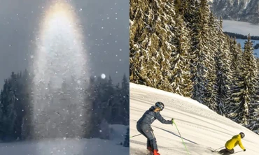 Giải mã hiện tượng cột sáng kỳ lạ, đẹp đến nghẹt thở ở Áo