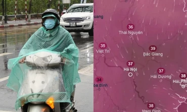 Hà Nội sắp giảm nhiệt, dự báo đón mưa dông trên diện rộng