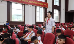 Trẻ em đối thoại với đại biểu Quốc hội, đại biểu Hội đồng nhân dân tỉnh