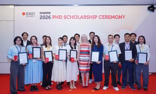 Đại học RMIT Việt Nam dành gần 150 tỉ đồng cho học bổng tiến sĩ trong năm 2025