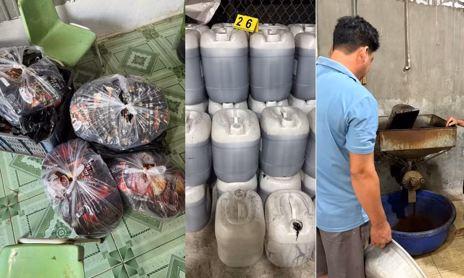 Làm giả 10 tấn bột cà phê bằng bắp, đậu nành rang trộn với phụ gia 