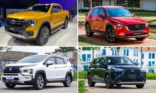 Những mẫu ô tô với động cơ truyền thống bán nhiều nhất trong tháng 7