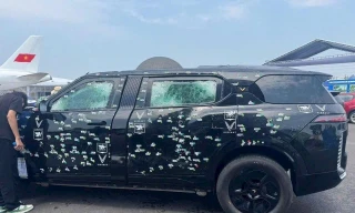 VinFast thử nghiệm xe chống đạn