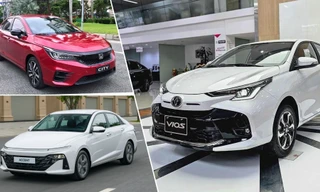 Ba mẫu sedan 'hot' nhất Việt Nam tiếp tục đua giảm giá