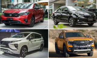 Nhiều mẫu xe ăn khách được nâng mức giảm giá trong tháng Ngâu