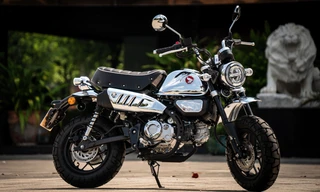 Honda Monkey Chrome Legacy đầu tiên được nhập về Việt Nam