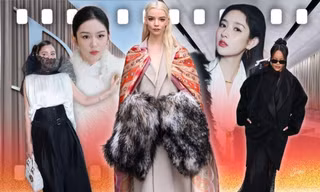 Show Dior Haute Couture: Châu Dã - Vương Ngọc Văn sánh đôi gây sốt, Rihanna đến trễ