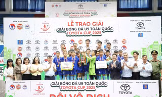 Việt Hùng Thanh Hóa lên ngôi vô địch giải bóng đá U9 toàn quốc