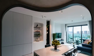 Căn hộ 68m² tối giản, mềm mại và đầy cảm xúc