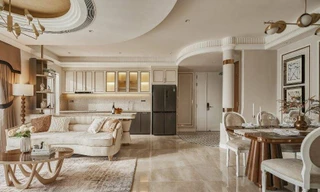 Căn hộ 121m2 phong cách Đông- Tây giao hoà 