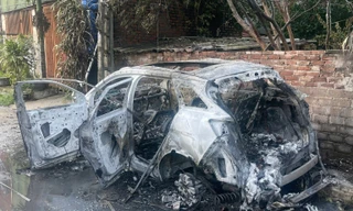 Chủ xe Peugeot 3008 ở Bắc Ninh kể lại khoảnh khắc bất lực nhìn ô tô cháy trơ khung