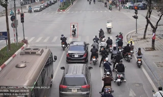 Danh sách xe bị phạt nguội qua camera AI tại Hà Nội tuần qua