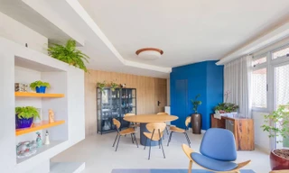 Cải tạo căn hộ 190m2 thành không gian làm việc và sinh hoạt hiện đại