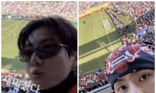 V và Jungkook của BTS 'gây sốt' với bức ảnh hậu 'World Cup 2026'