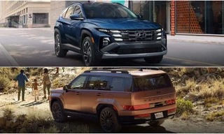 Hyundai Tucson thế hệ mới sẽ có thiết kế giống Santa Fe