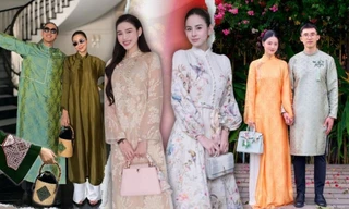 Tết Bính Ngọ: Dâu hào môn lăng xê phụ kiện trăm triệu, Tăng Thanh Hà "ngược dòng"