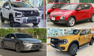 Ô tô bán chạy nhất theo phân khúc từ đầu năm 2025