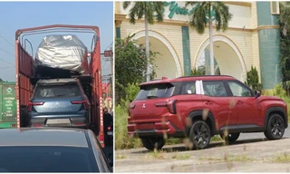 Mitsubishi Xforce bản 7 chỗ xuất hiện ở Việt Nam