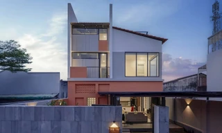 Ngôi nhà ‘nhiệt đới’ 3 tầng hiện đại giữa lòng Sài Gòn