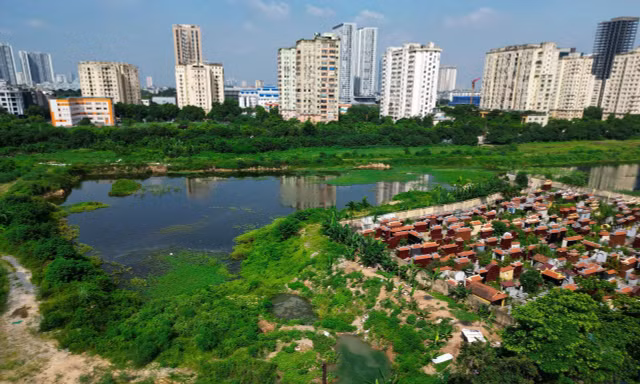Hiện trạng công viên treo 15 năm được Chủ tịch Hà Nội chỉ đạo tháo gỡ vướng mắc