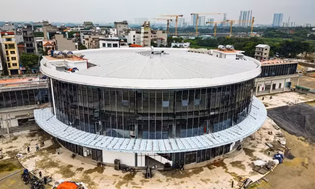 Bến xe khách thứ 7 của Hà Nội thành hình sau hơn một năm thi công