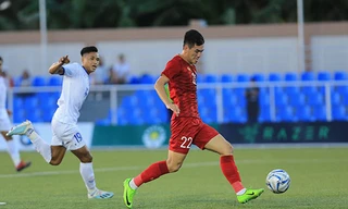 VIDEO: Tiến Linh hoàn tất hat-trick vào lưới U22 Lào