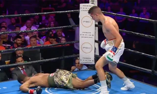 Jesus Ramos hạ đo ván đối thủ.