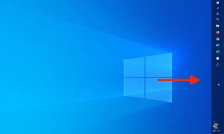 Hướng dẫn chuyển vị trí thanh taskbar trên Windows 10