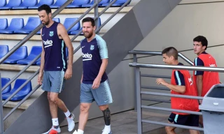 4 ngôi sao Barca trở lại tập luyện, sẵn sàng cho trận tranh Siêu cúp