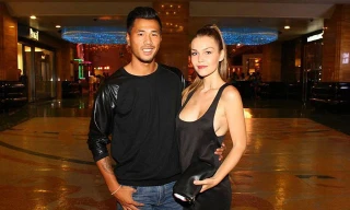 Ngắm cô vợ siêu mẫu của trai đẹp tuyển Campuchia