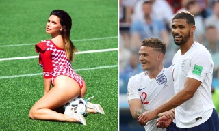 Nives Celsius vừa khẳng định cô thích tiền vệ Ruben Loftus-Cheek của ĐT Anh.